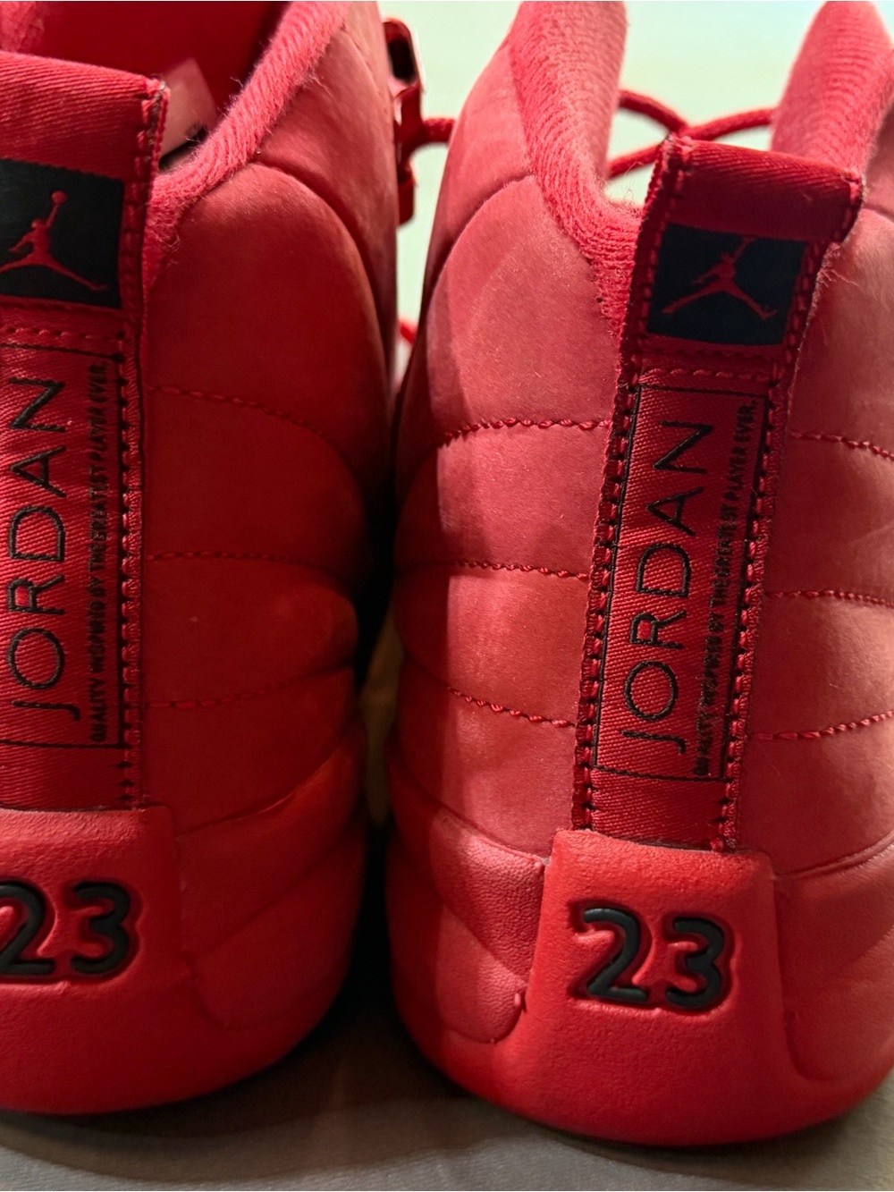 Jordan Kids Red Retro 23 High-Top Sneakers